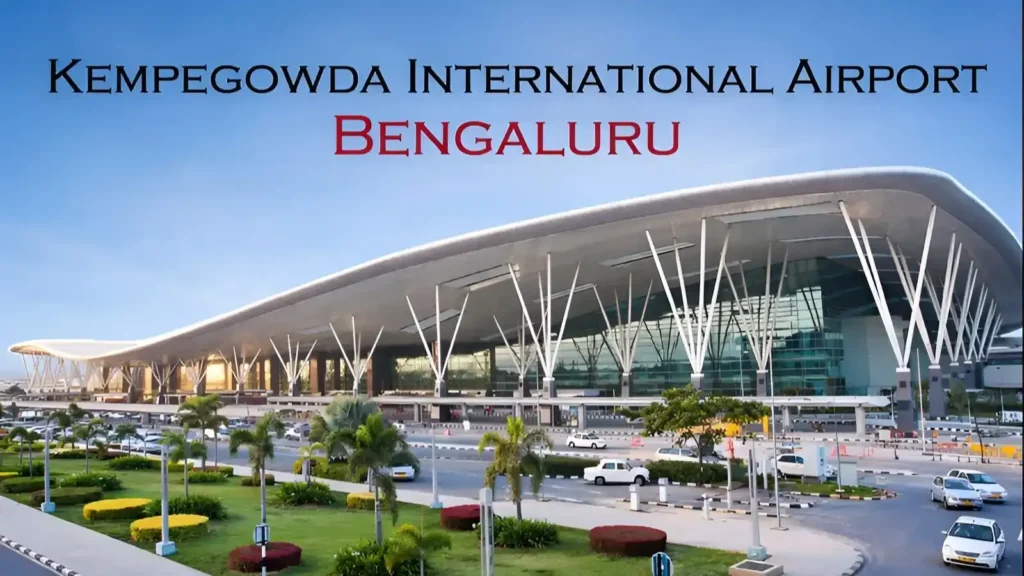 distance from Hennur Road to Bangalore airport