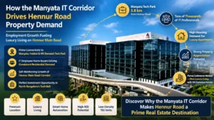 IT corridor impact on Hennur Road real estate