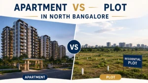 apartment vs plot investment North Bangalore