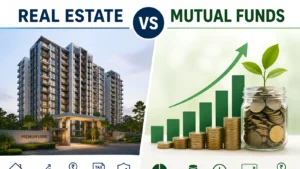 real estate vs mutual funds investment comparison